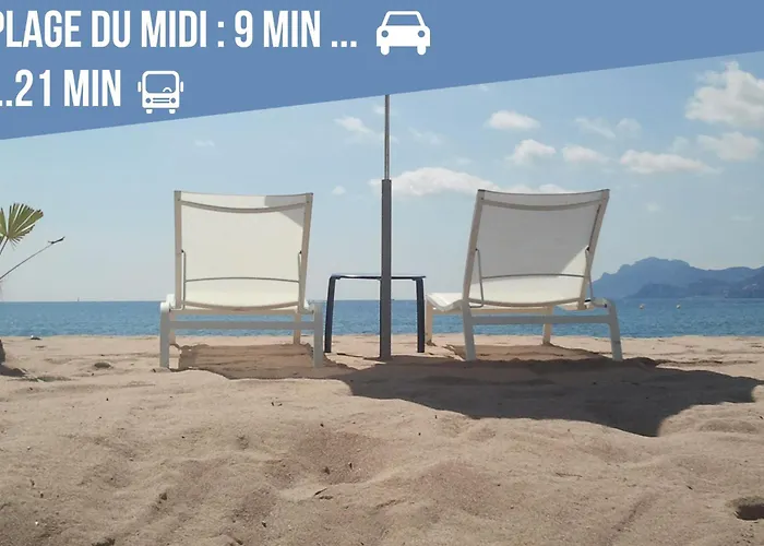 Private Apartment - Family - Palais Des Festival - Parking - Cannes